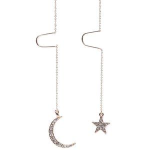 Midnight Sky Asymmetrical Earrings